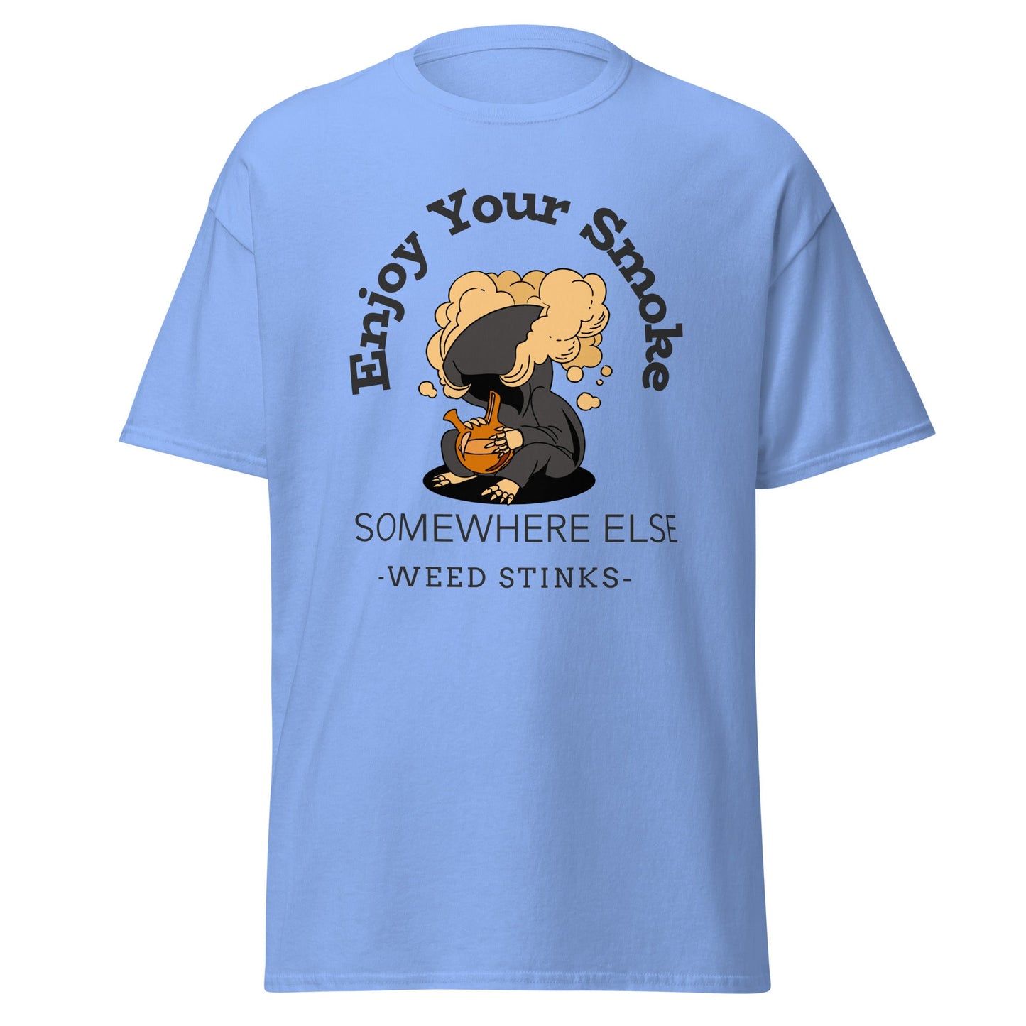 Liberty & Lead Apparel T-Shirts Carolina Blue / S Enjoy Your Smoke - Men's Classic Tee