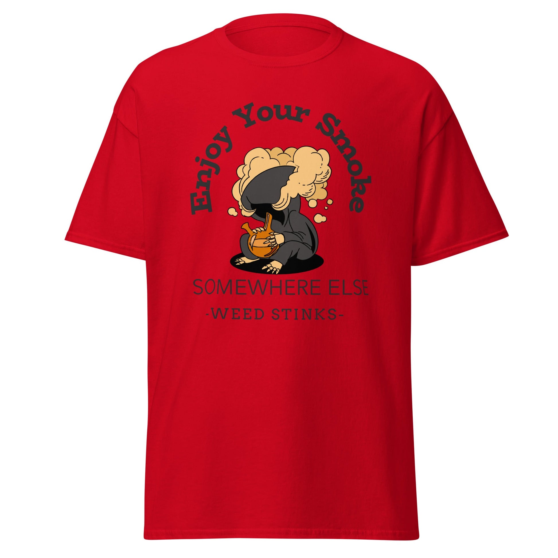 Liberty & Lead Apparel T-Shirts Red / S Enjoy Your Smoke - Men's Classic Tee