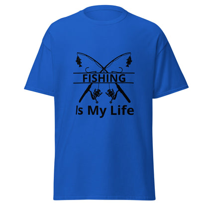 Liberty & Lead Apparel Royal / S Fishing is Life 2 - Men's Classic Tee