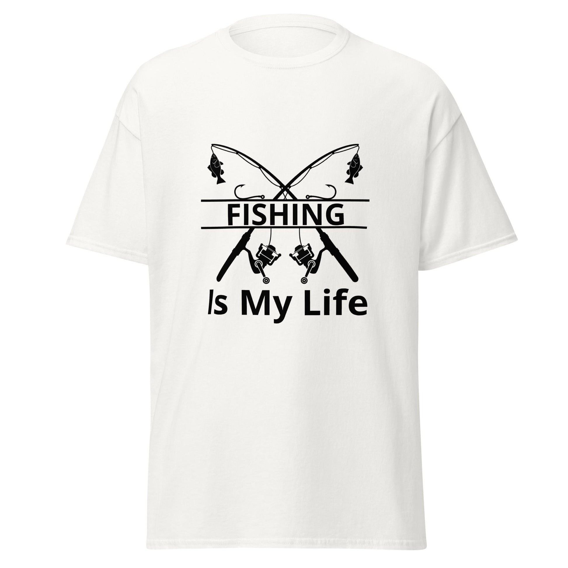 Liberty & Lead Apparel White / S Fishing is Life 2 - Men's Classic Tee