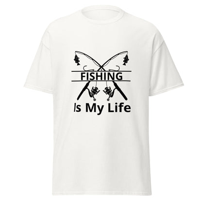 Liberty & Lead Apparel White / S Fishing is Life 2 - Men's Classic Tee