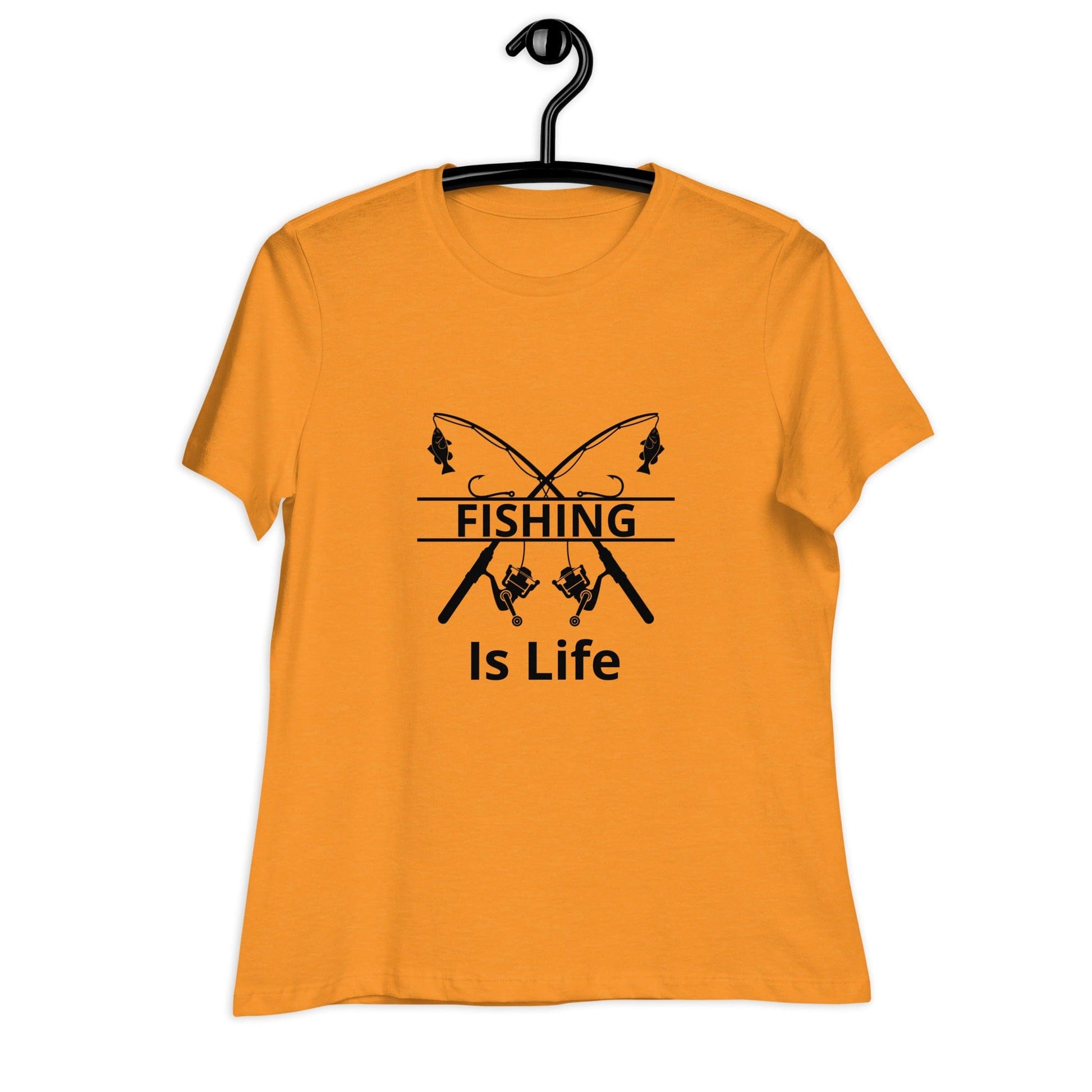 Liberty & Lead Apparel Fishing Is Life - Ladies Relaxed Tee