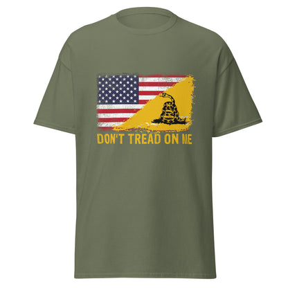 Liberty & Lead Apparel Military Green / S Gadsden - Men's Classic Tee