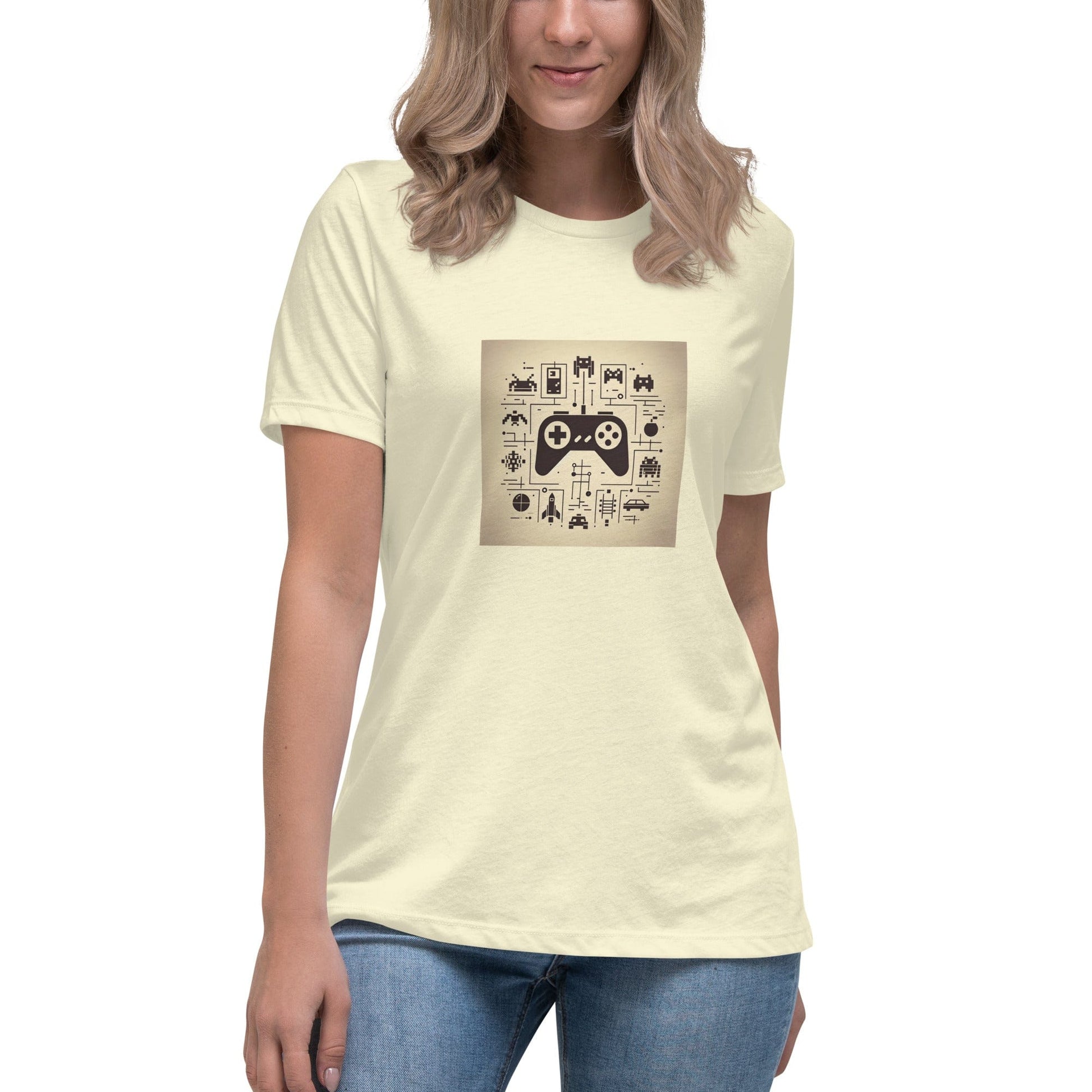 Liberty & Lead Apparel Citron / S Gamer - Ladies Relaxed Tee