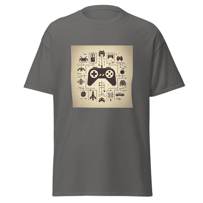 Liberty & Lead Apparel Charcoal / S Gamer - Men's Classic Tee