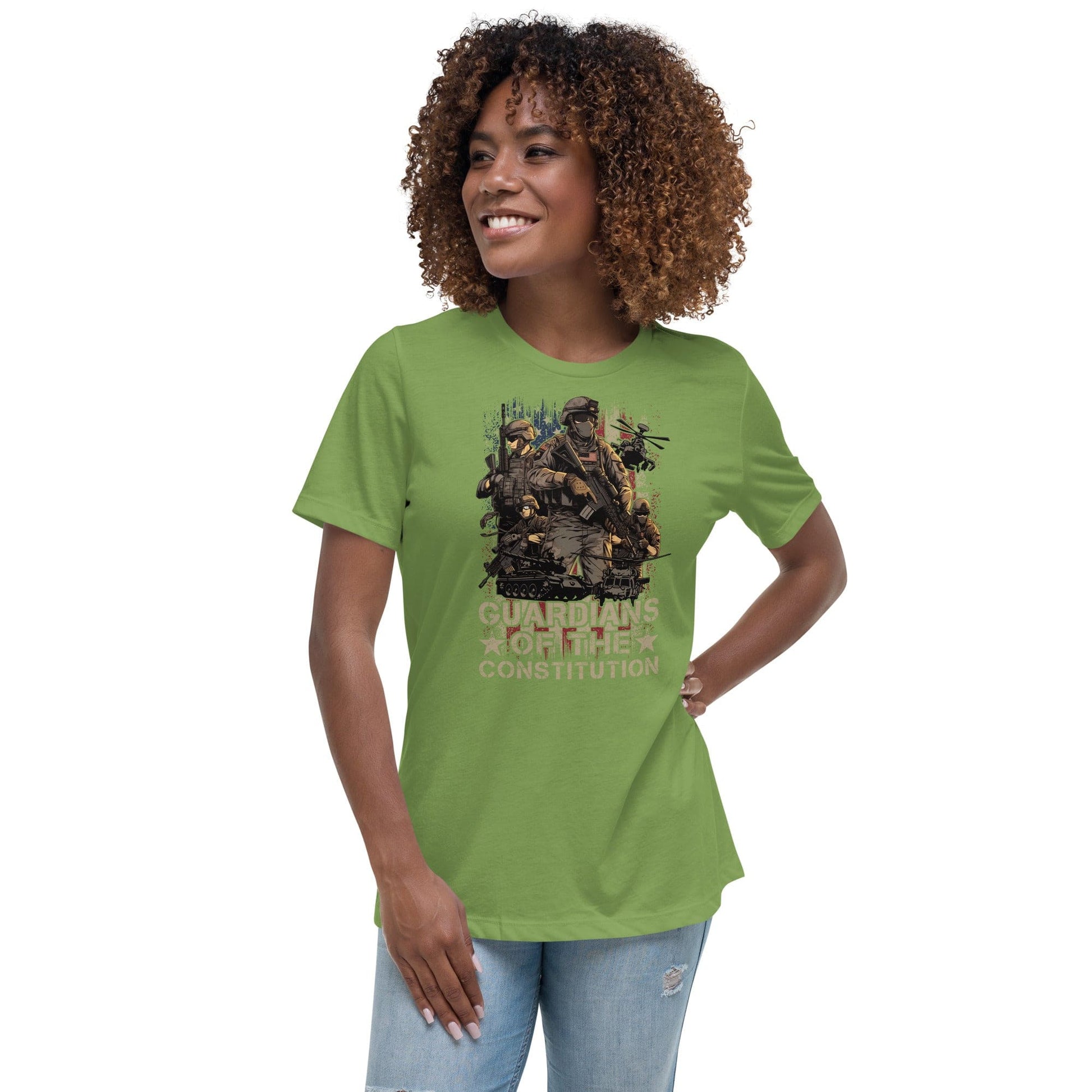 Liberty & Lead Apparel Leaf / S Guardians - Ladies Relaxed Tee