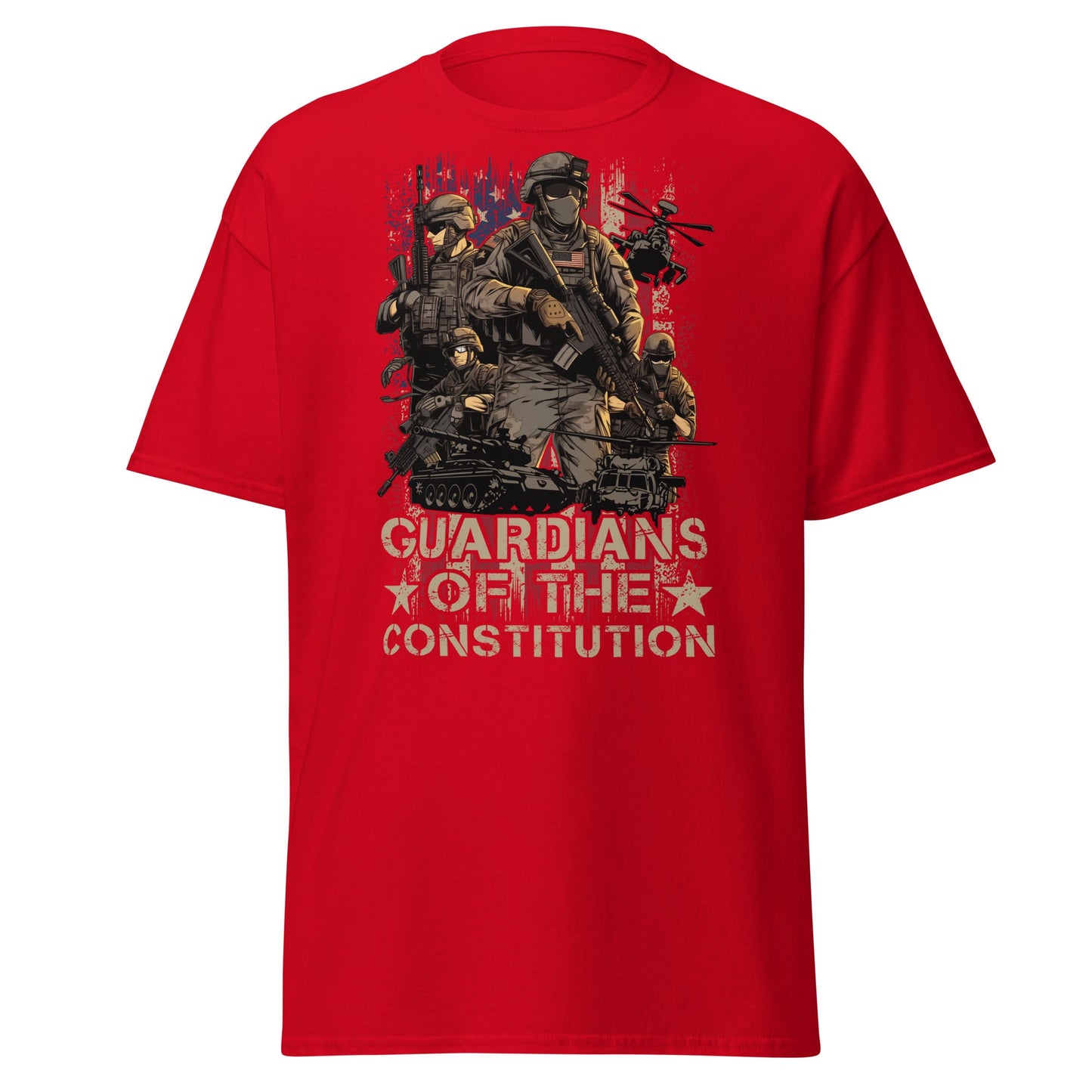 Liberty & Lead Apparel Red / S Guardians - Men's Classic Tee