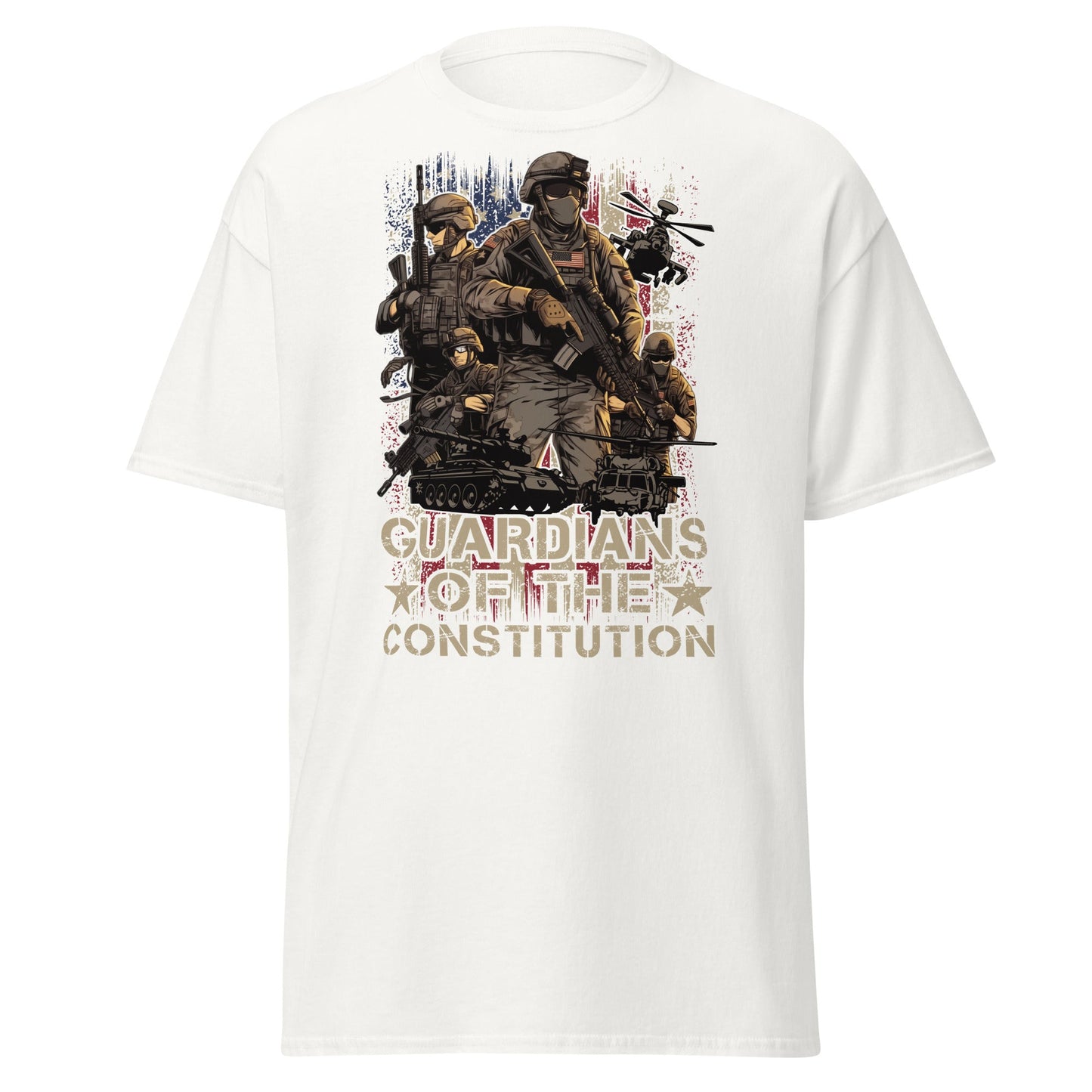 Liberty & Lead Apparel White / S Guardians - Men's Classic Tee