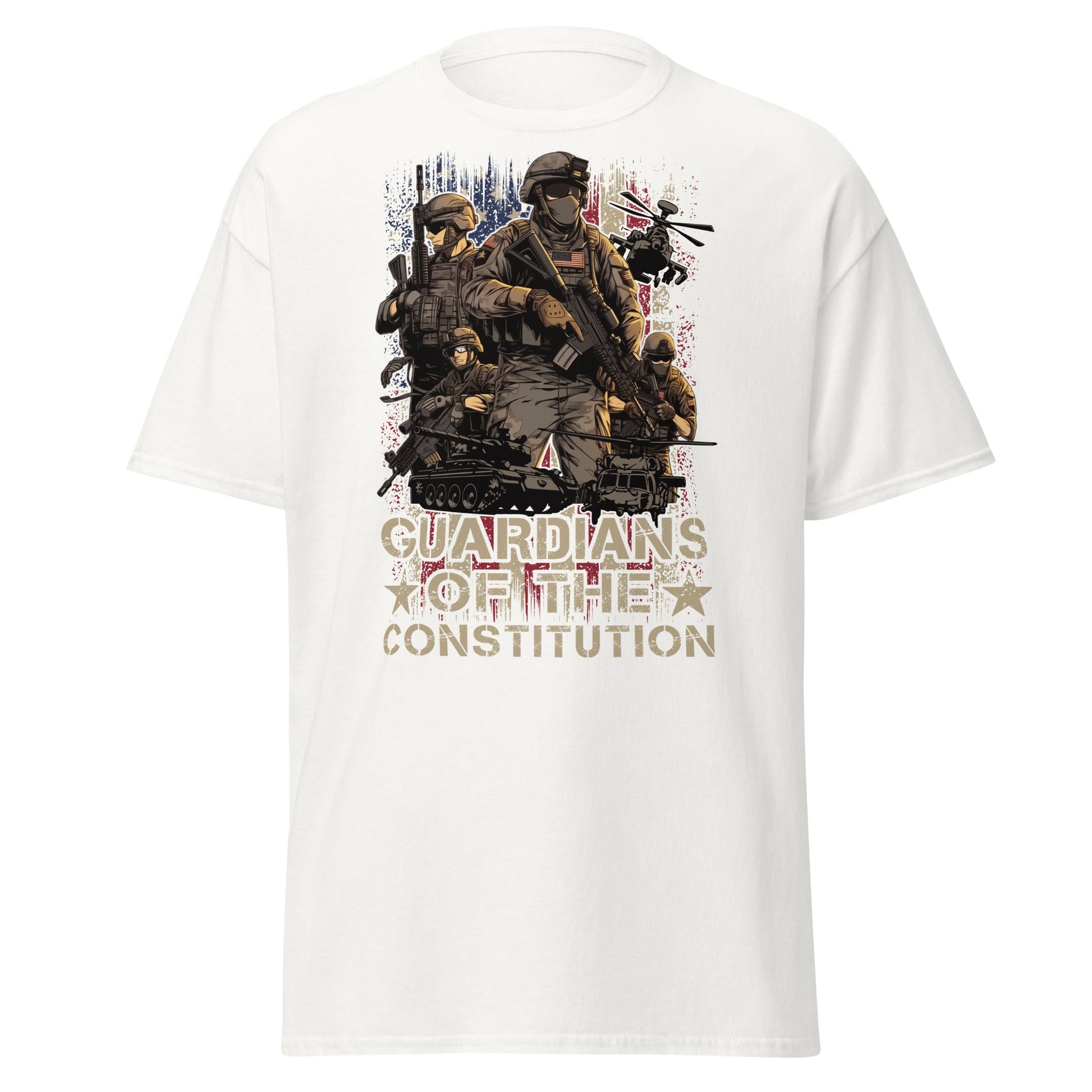 Liberty & Lead Apparel White / S Guardians - Men's Classic Tee