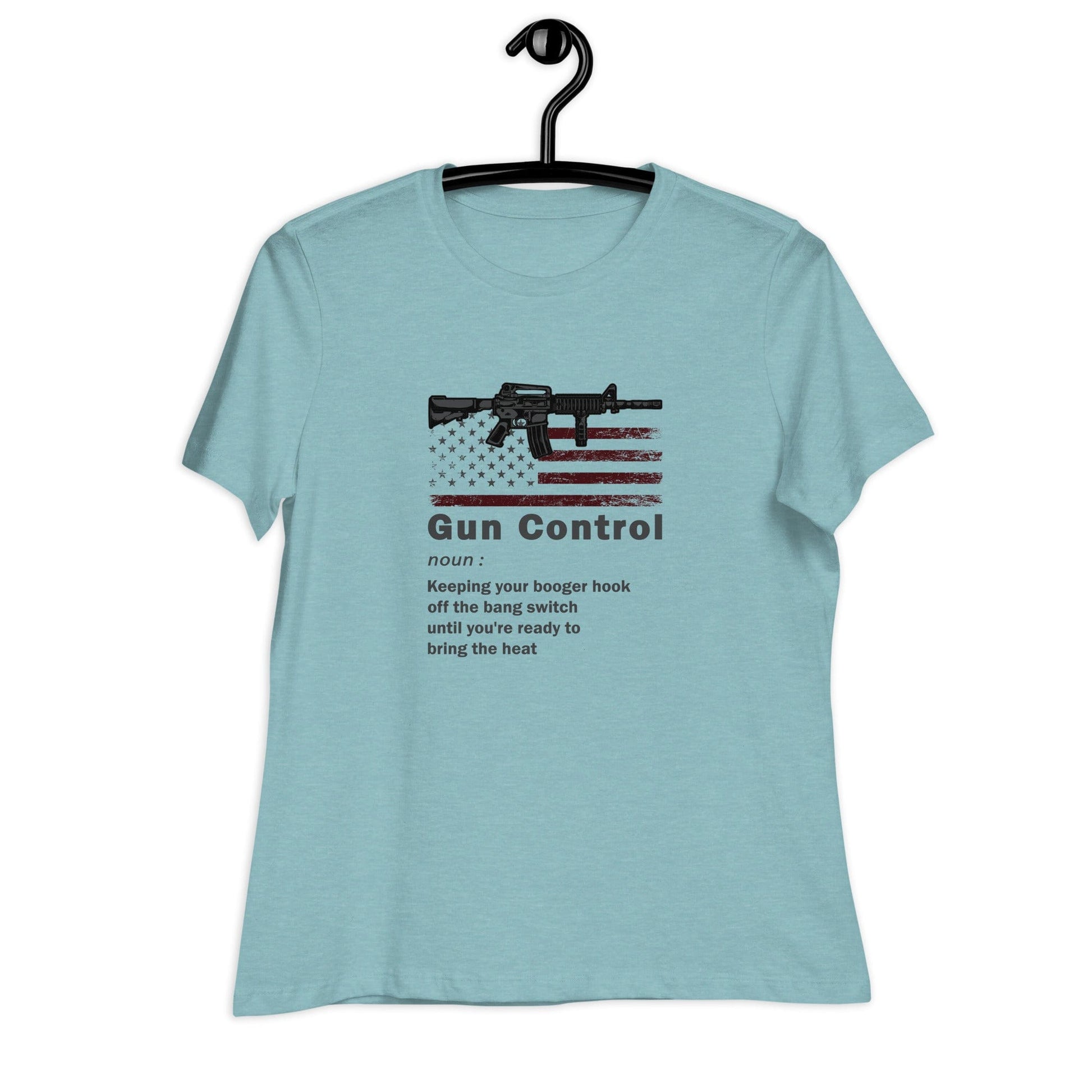 Liberty & Lead Apparel Gun Control 2 - Ladies Relaxed Tee