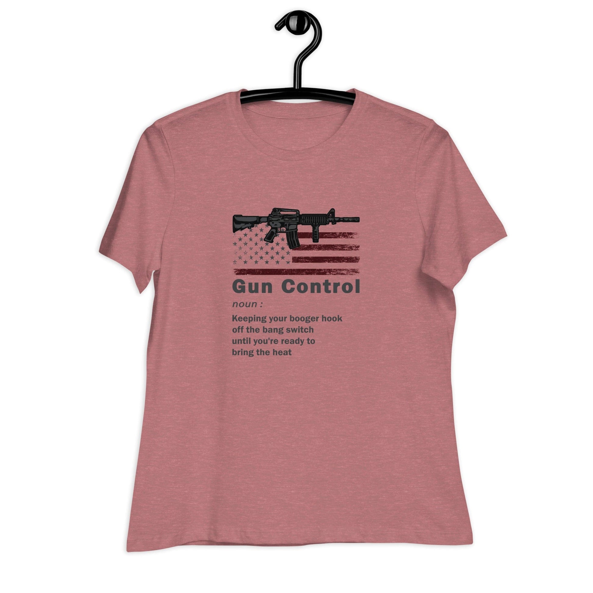 Liberty & Lead Apparel Gun Control 2 - Ladies Relaxed Tee