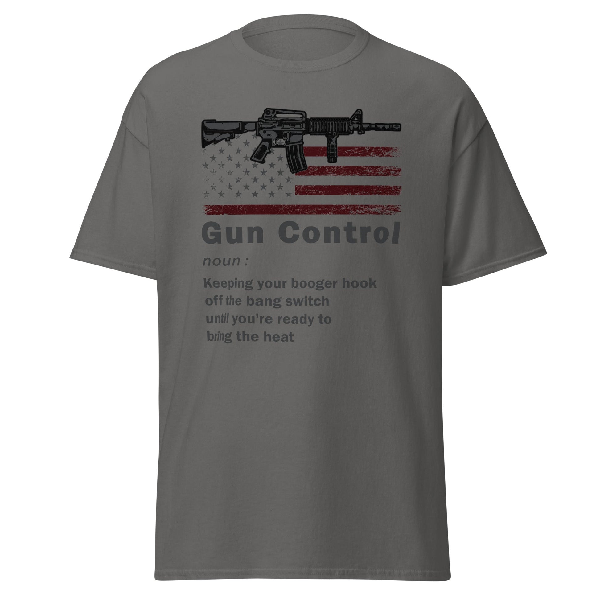 Liberty & Lead Apparel Charcoal / S Gun Control 2 - Men's Classic Tee