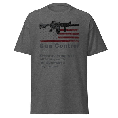 Liberty & Lead Apparel Dark Heather / S Gun Control 2 - Men's Classic Tee