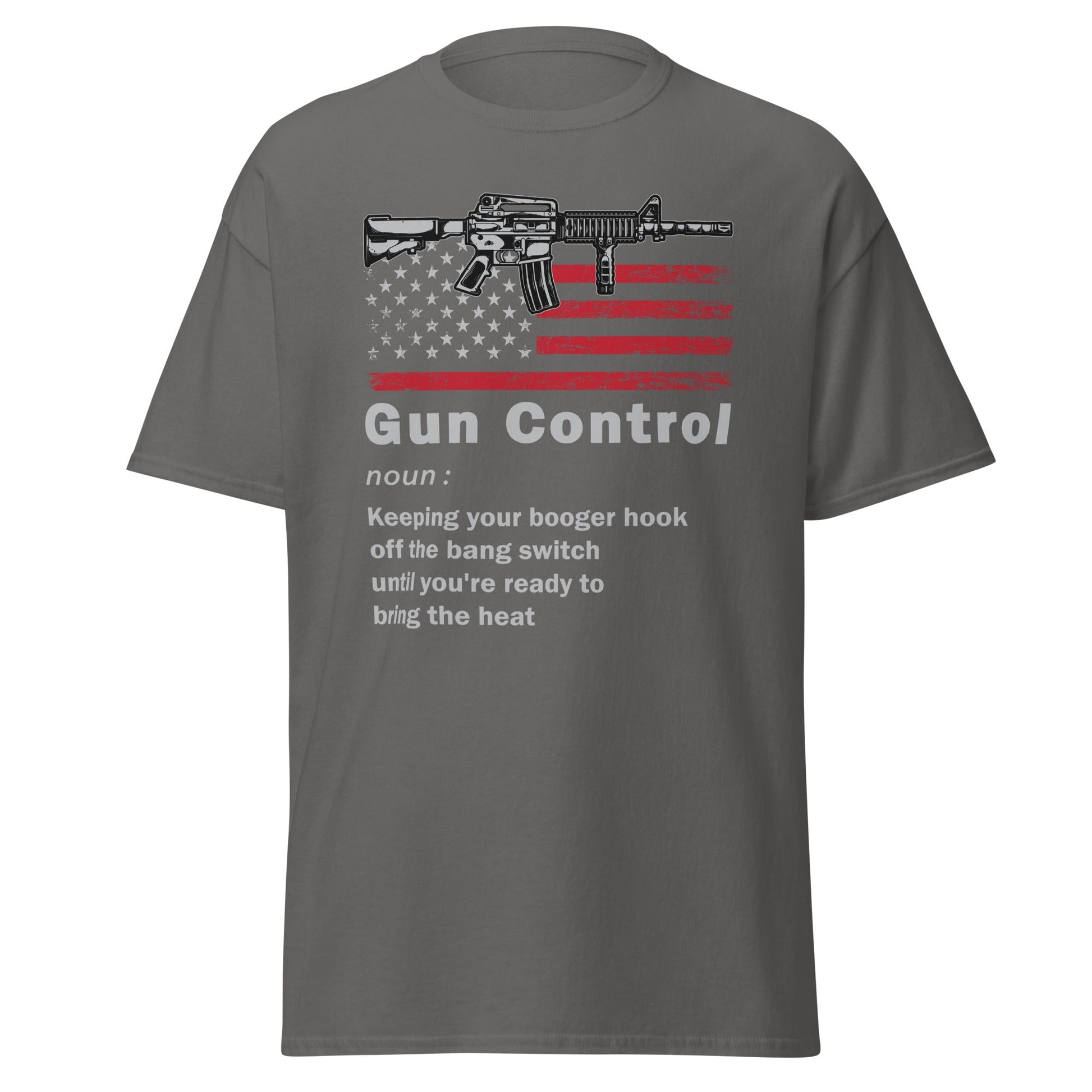 Liberty & Lead Apparel Charcoal / S Gun Control - Men's Classic Tee