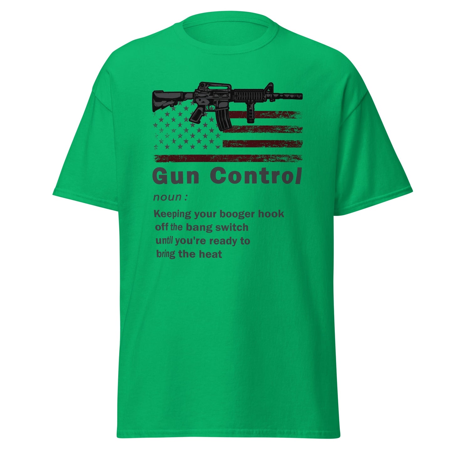 Liberty & Lead Apparel Irish Green / S Gun Control - Men's Classic Tee