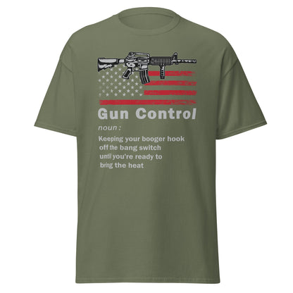 Liberty & Lead Apparel Military Green / S Gun Control - Men's Classic Tee