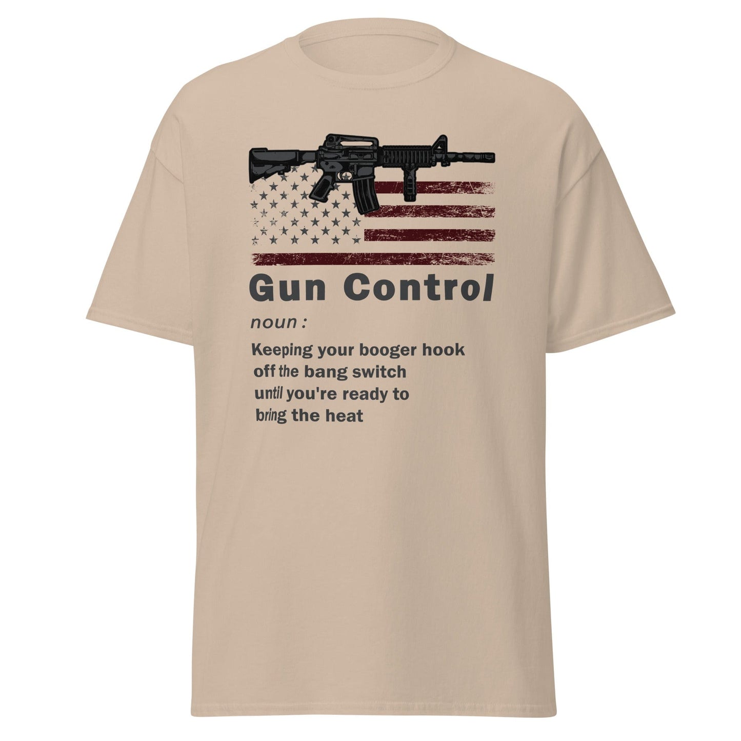 Liberty & Lead Apparel Sand / S Gun Control - Men's Classic Tee