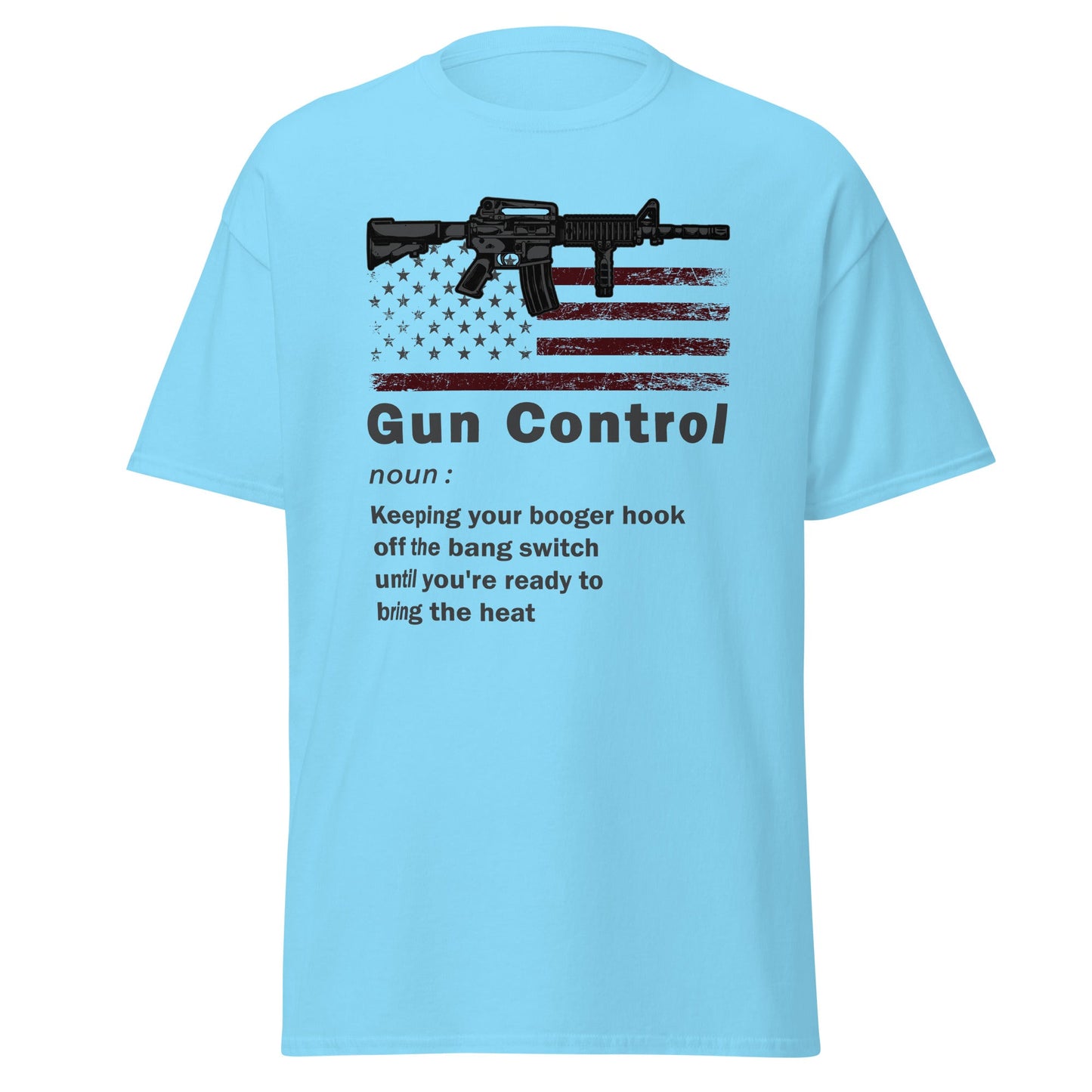 Liberty & Lead Apparel Sky / S Gun Control - Men's Classic Tee