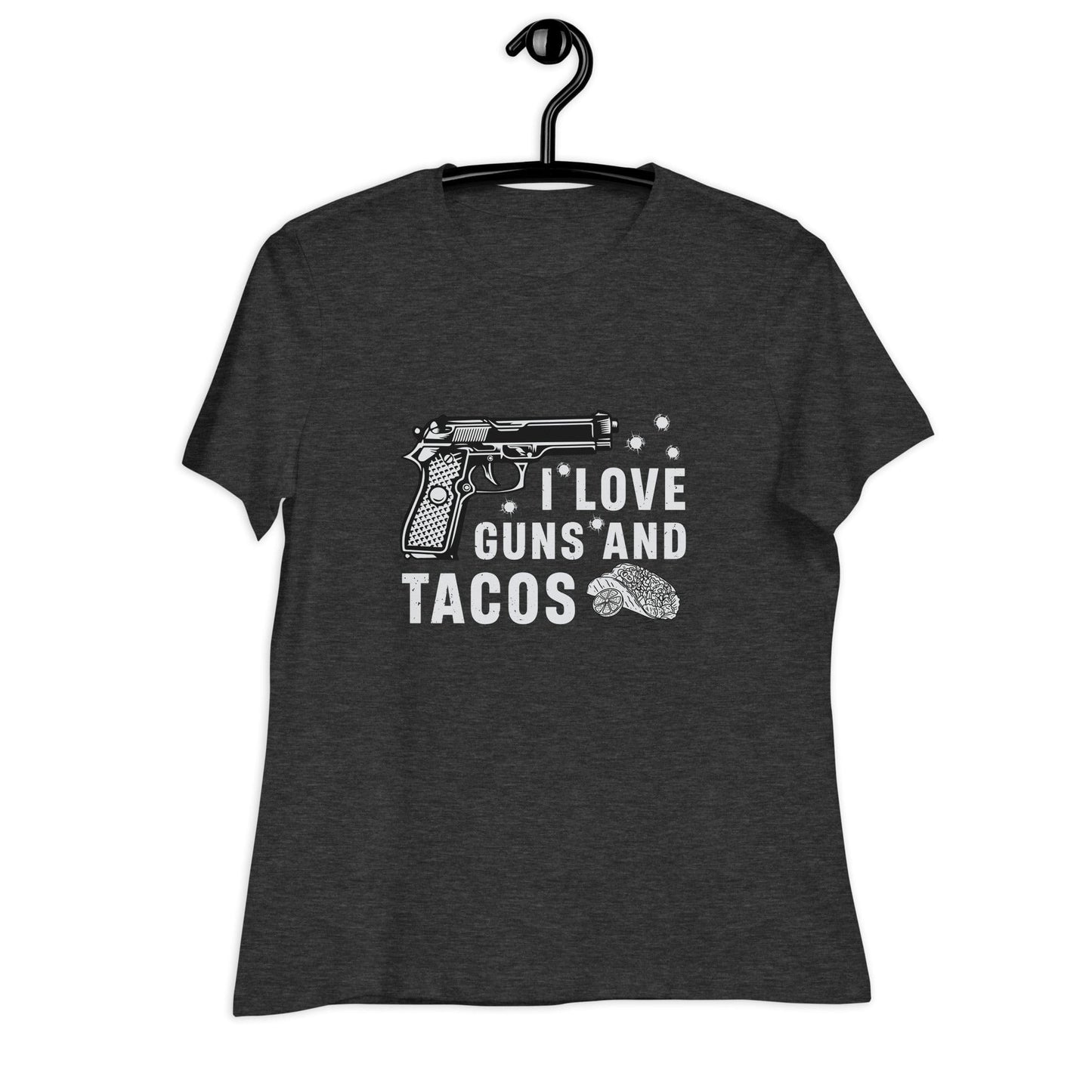 Liberty & Lead Apparel Guns and Tacos - Ladies Relaxed Tee