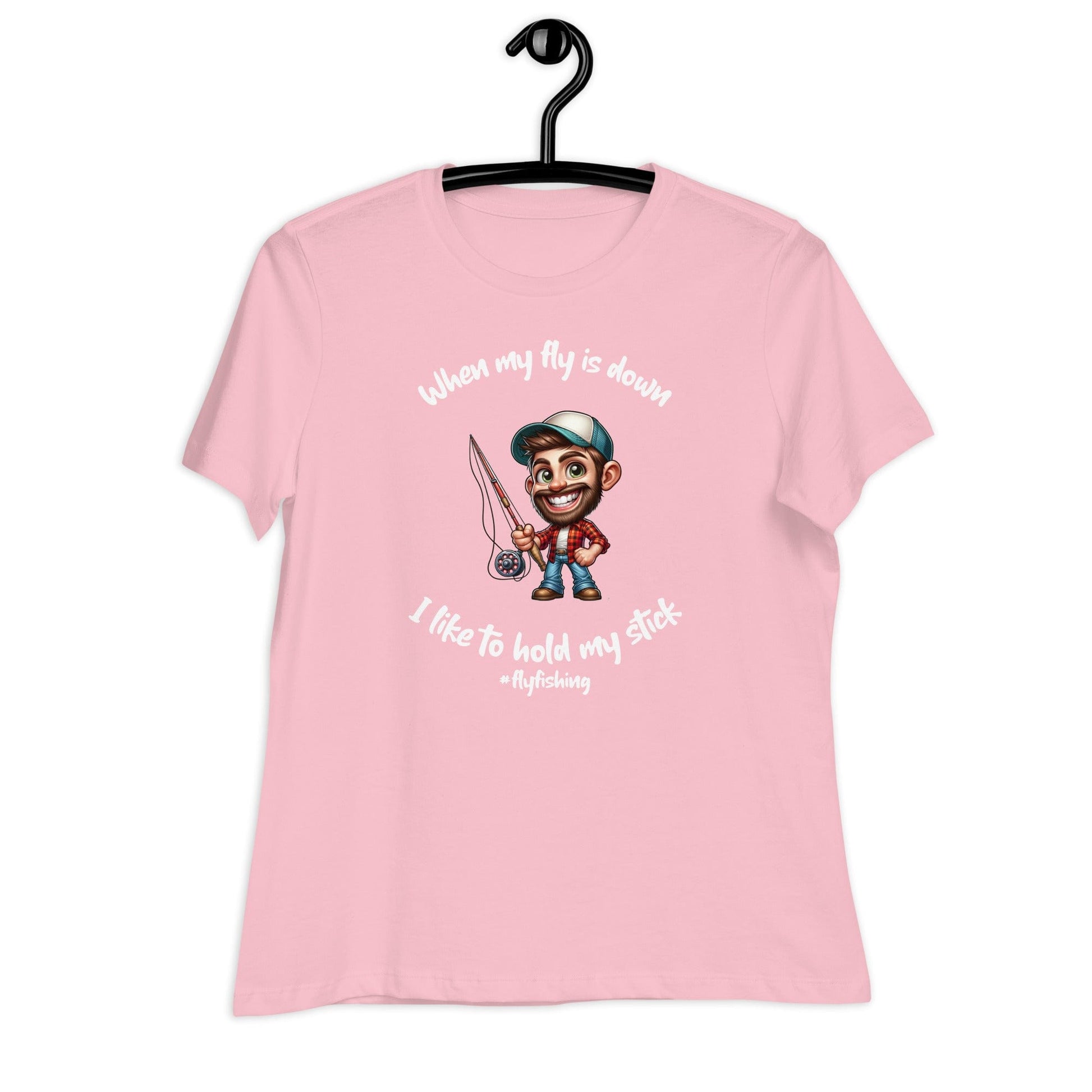 Liberty & Lead Apparel I Like to Hold My Stick - Women's Relaxed T-Shirt