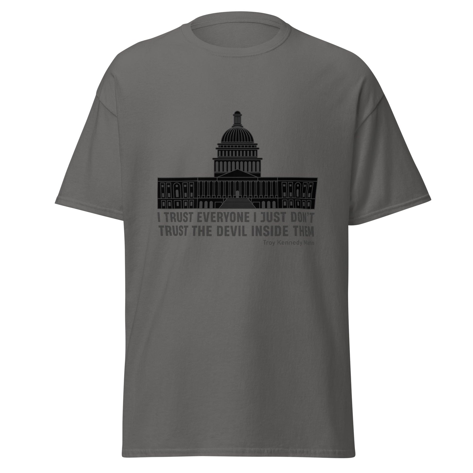 Liberty & Lead Apparel Charcoal / S I Trust 2 - Men's Classic Tee