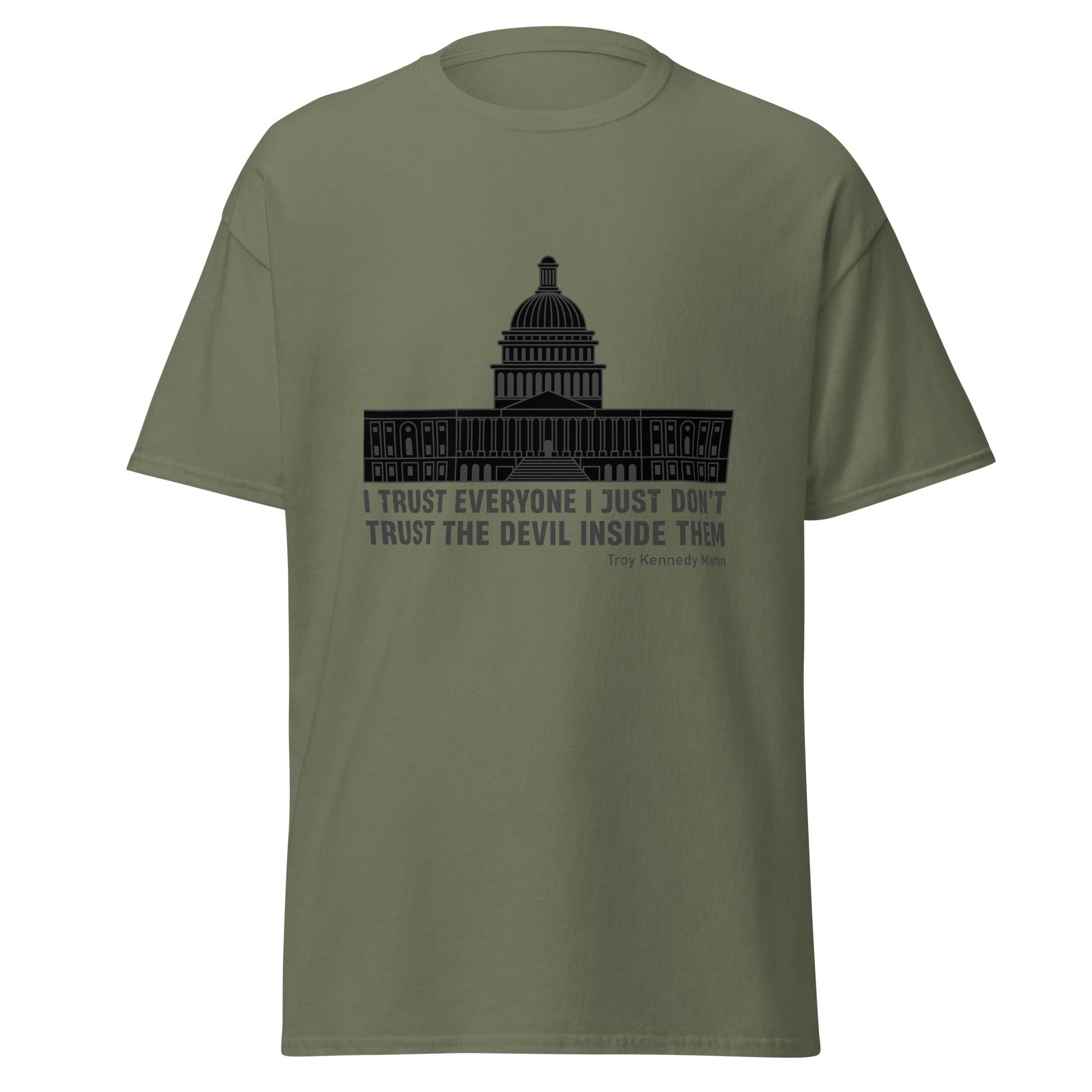 Liberty & Lead Apparel Military Green / S I Trust 2 - Men's Classic Tee