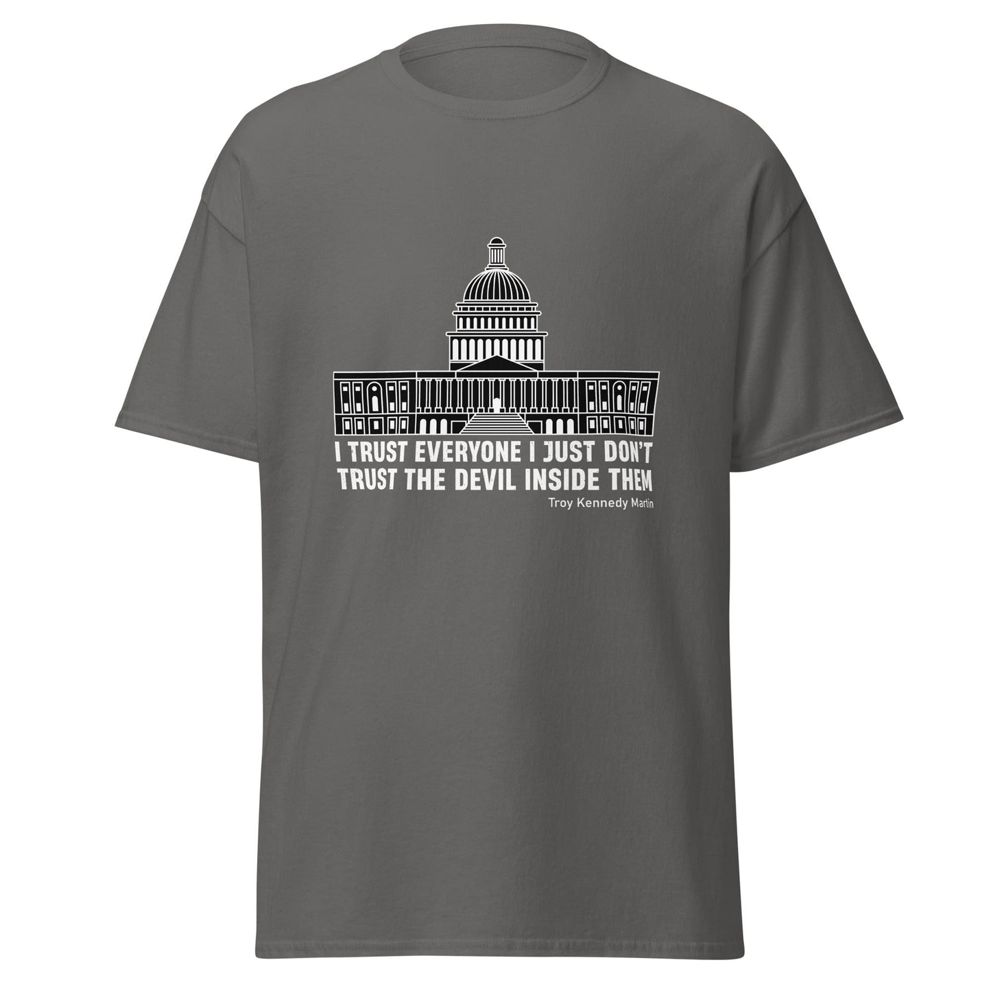 Liberty & Lead Apparel Charcoal / S I Trust - Men's Classic Tee