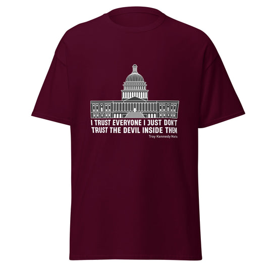 Liberty & Lead Apparel Maroon / S I Trust - Men's Classic Tee