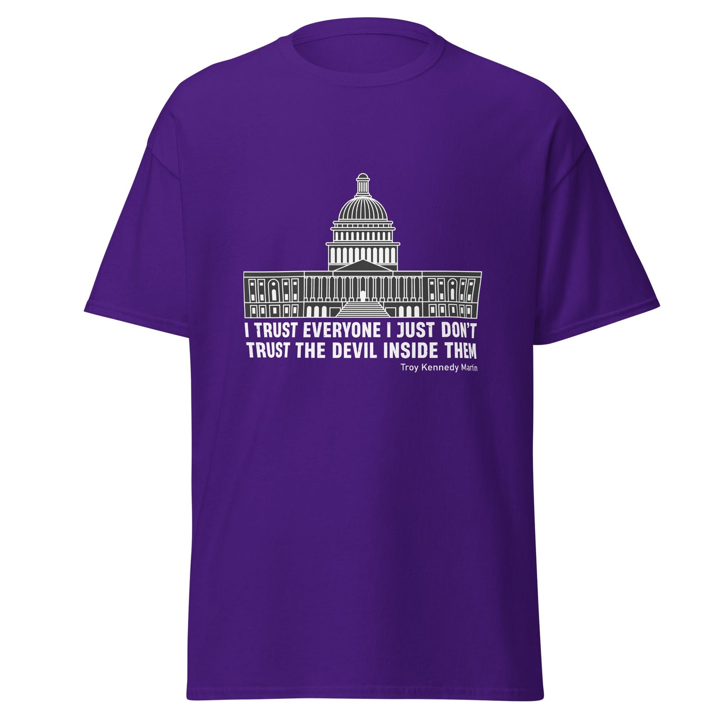 Liberty & Lead Apparel Purple / S I Trust - Men's Classic Tee