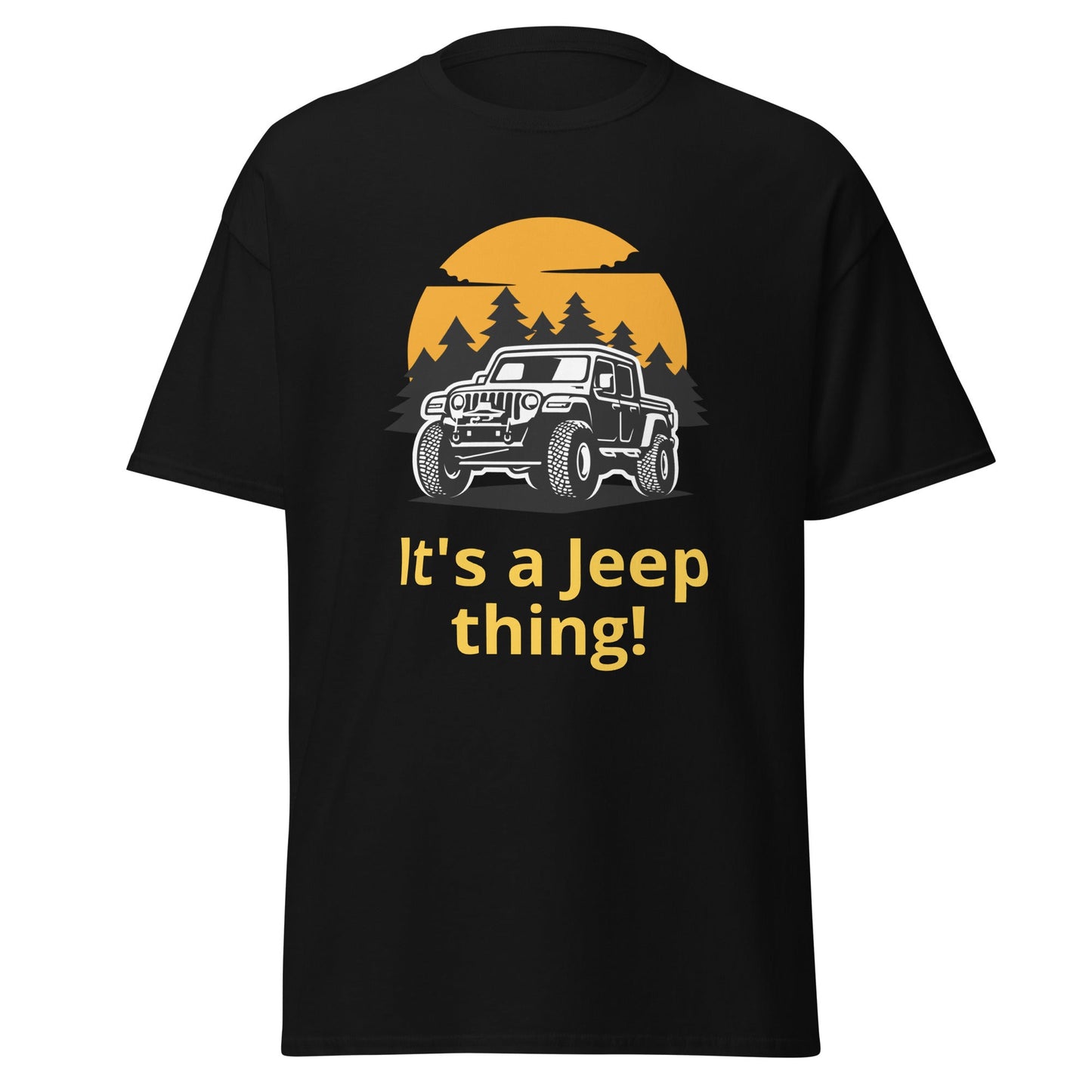 Liberty & Lead Apparel Black / S It's a Jeep Thing / Jeep Lovers / Ain't Nothin' But / Off Road Enthusiast - Men's Classic Tee