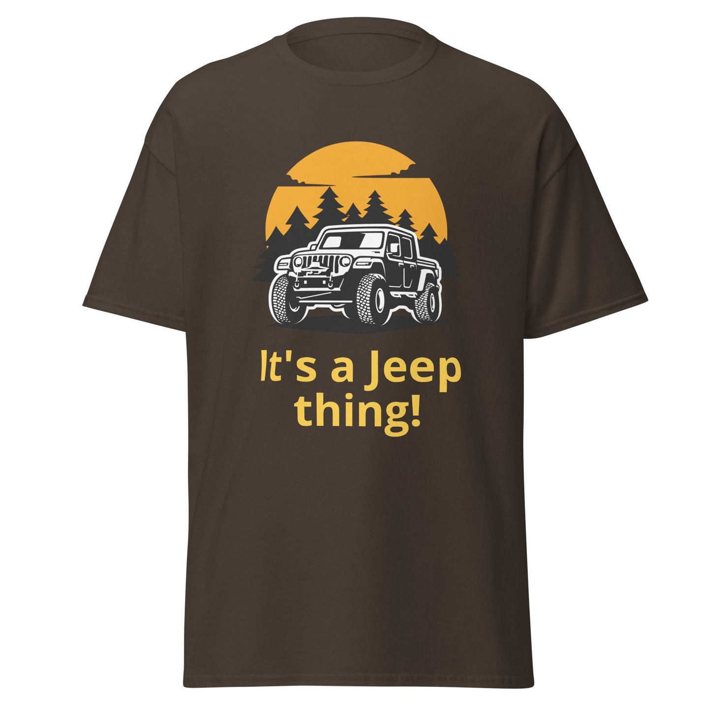 Liberty & Lead Apparel Dark Chocolate / S It's a Jeep Thing / Jeep Lovers / Ain't Nothin' But / Off Road Enthusiast - Men's Classic Tee