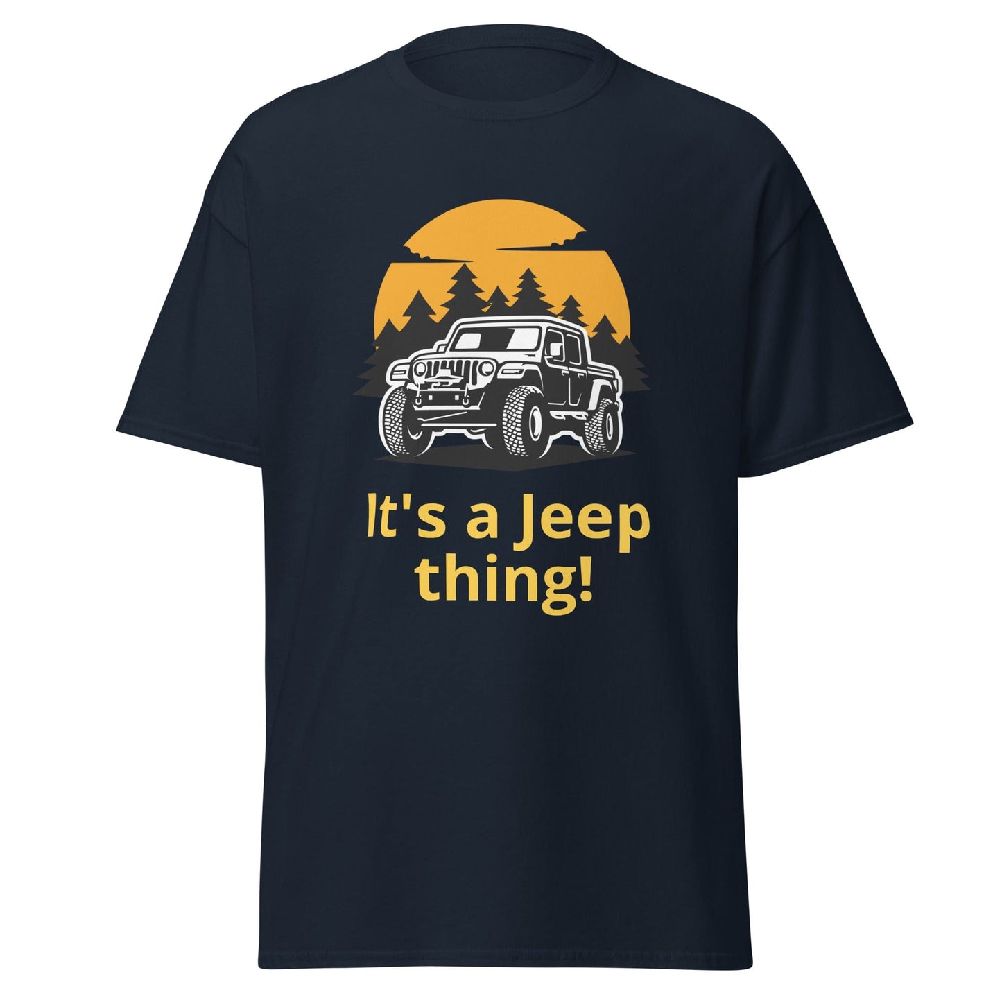 Liberty & Lead Apparel Navy / S It's a Jeep Thing / Jeep Lovers / Ain't Nothin' But / Off Road Enthusiast - Men's Classic Tee