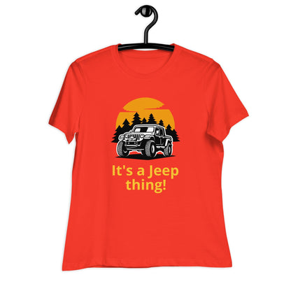 Liberty & Lead Apparel It's A Jeep Thing - Ladies Relaxed Tee