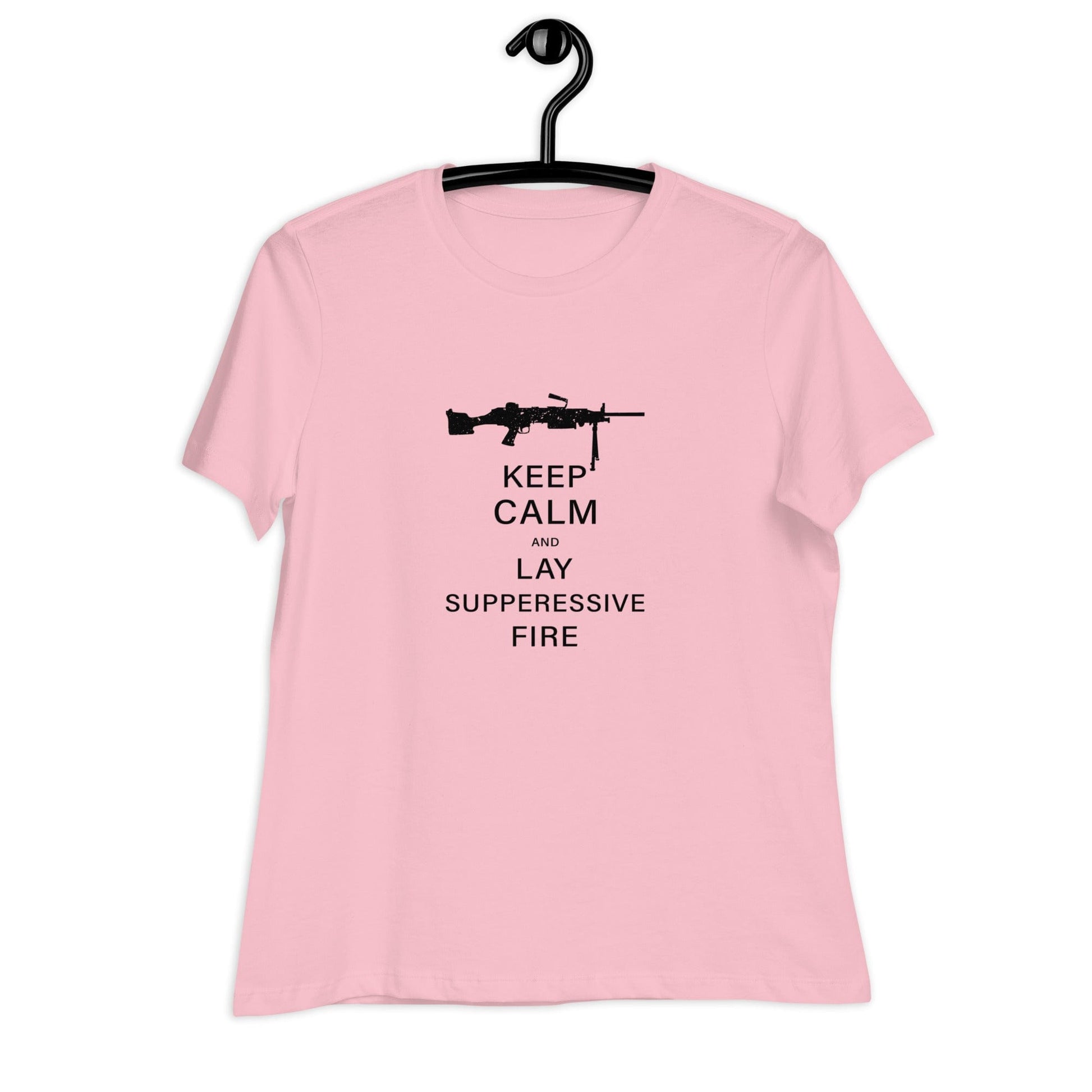 Liberty & Lead Apparel Keep Calm 2 - Ladies Relaxed Tee