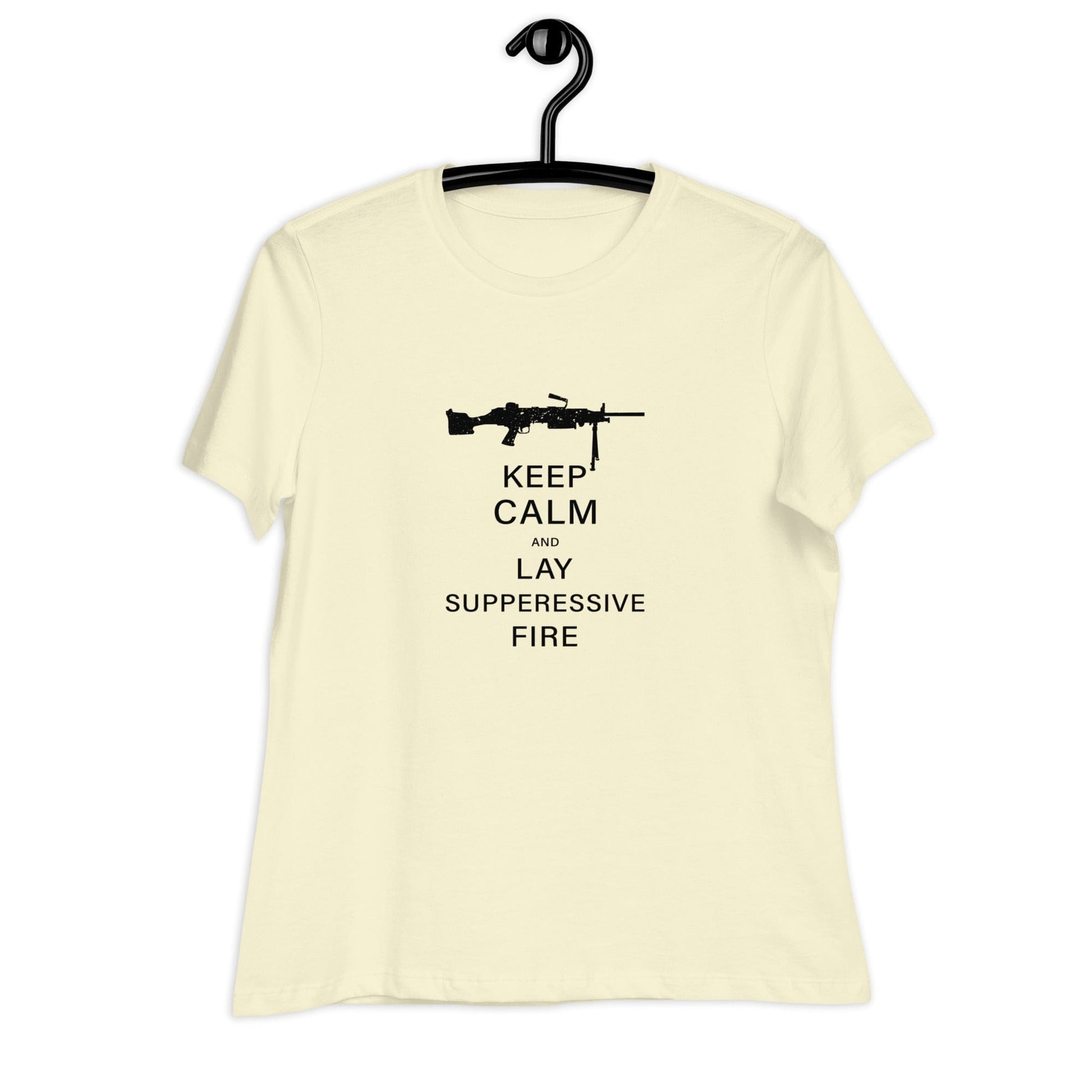 Liberty & Lead Apparel Keep Calm 2 - Ladies Relaxed Tee