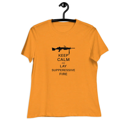 Liberty & Lead Apparel Keep Calm 2 - Ladies Relaxed Tee