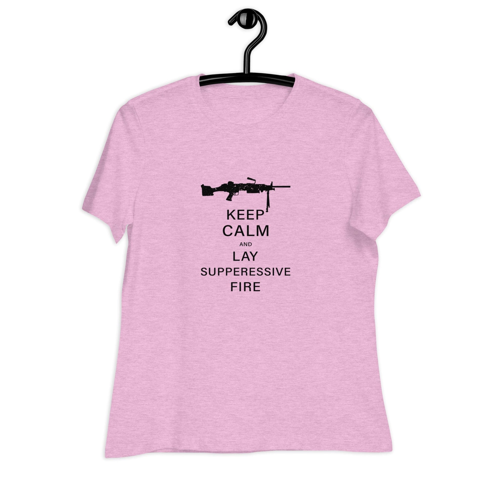 Liberty & Lead Apparel Keep Calm 2 - Ladies Relaxed Tee