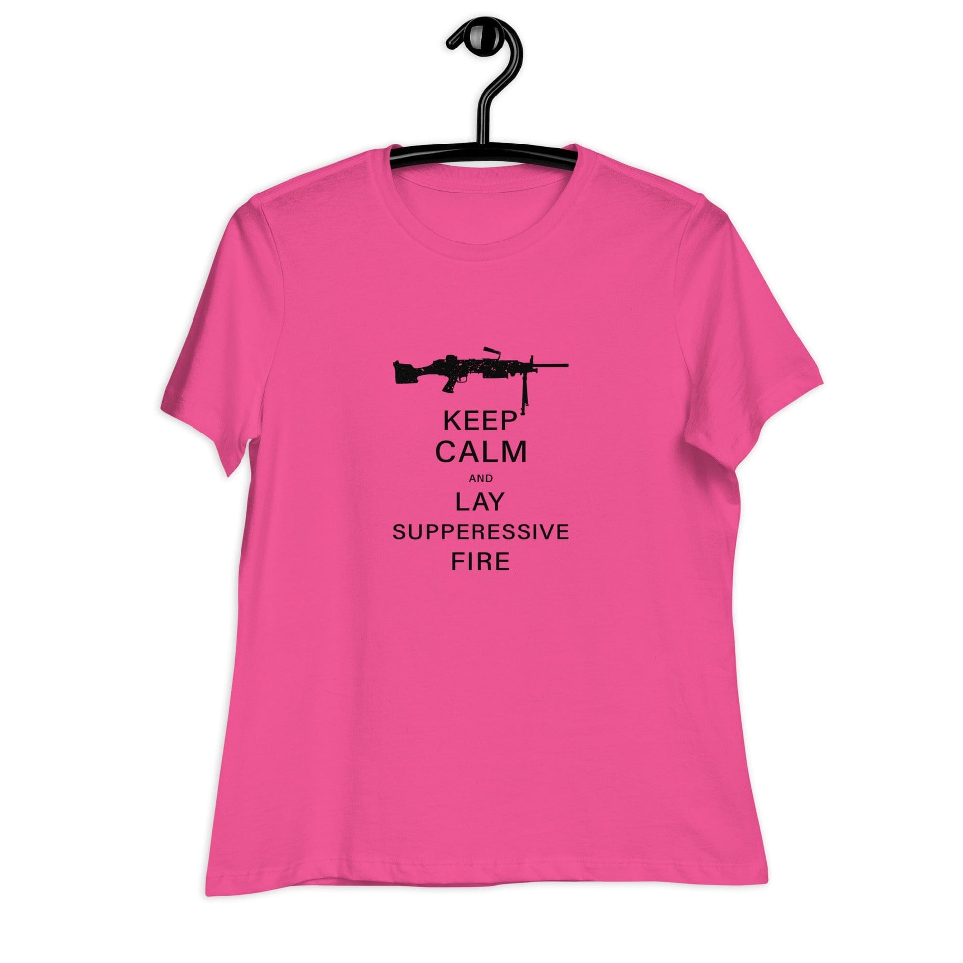 Liberty & Lead Apparel Keep Calm 2 - Ladies Relaxed Tee