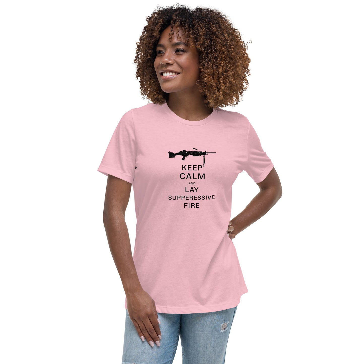 Liberty & Lead Apparel Pink / S Keep Calm 2