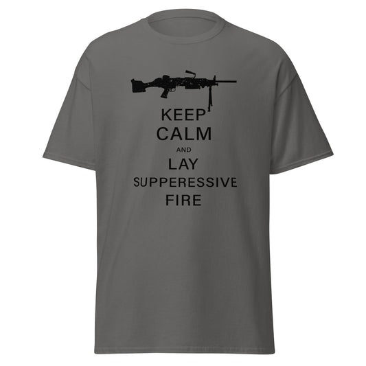 Liberty & Lead Apparel Charcoal / S Keep Calm 2 - Men's Classic Tee