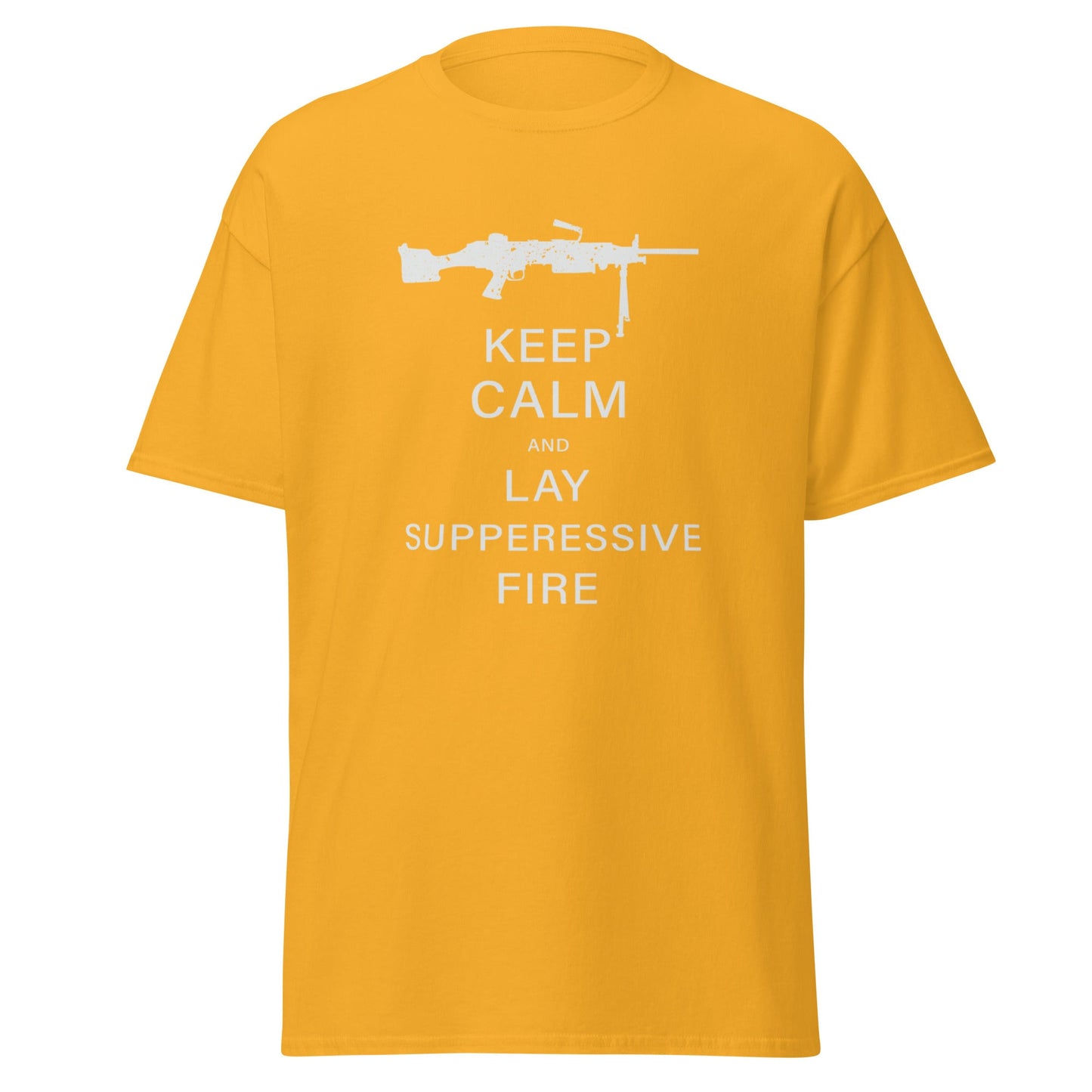 Liberty & Lead Apparel Gold / S Keep Calm 2 - Men's Classic Tee