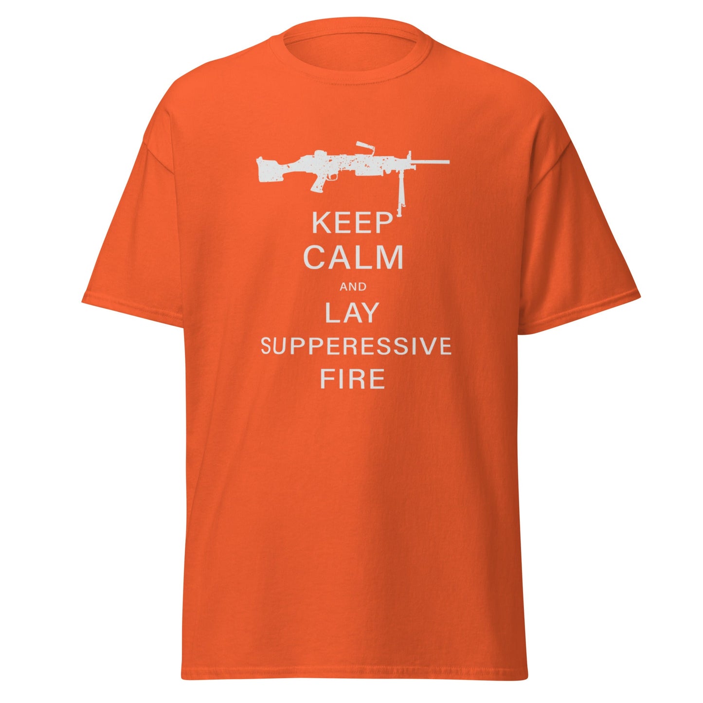 Liberty & Lead Apparel Orange / S Keep Calm 2 - Men's Classic Tee