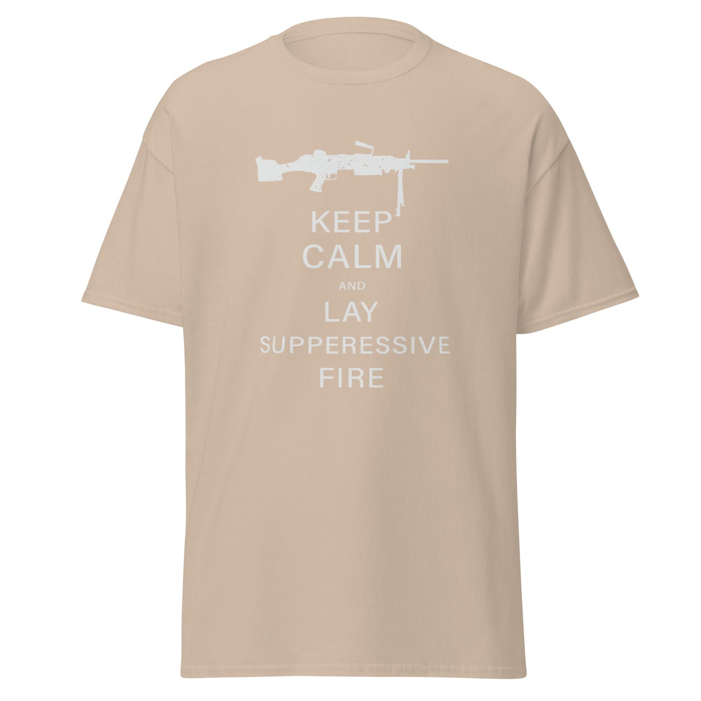 Liberty & Lead Apparel Sand / S Keep Calm 2 - Men's Classic Tee