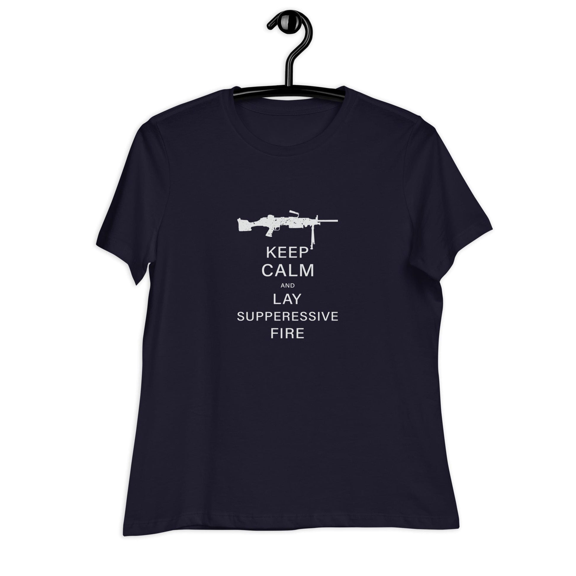 Liberty & Lead Apparel Keep Calm - Ladies Relaxed Tee