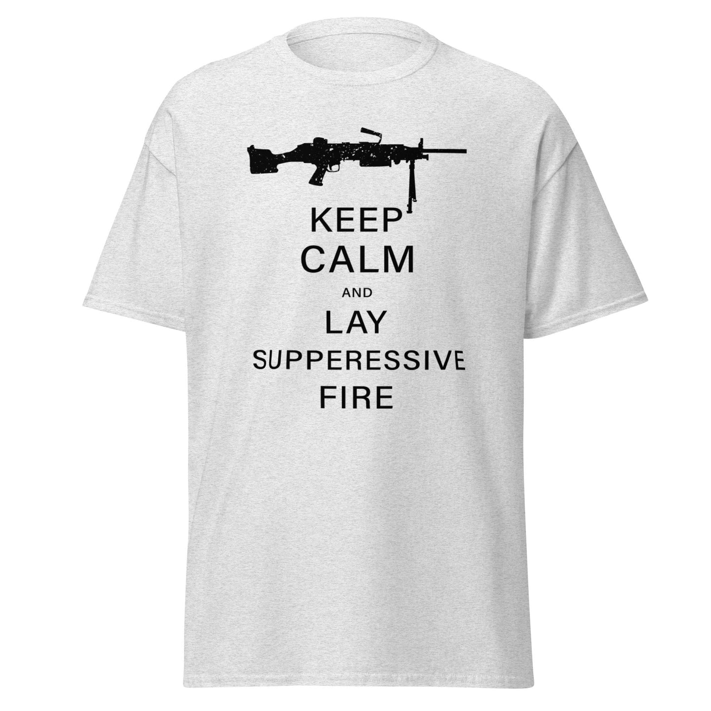 Liberty & Lead Apparel Ash / S Keep Calm - Men's Classic Tee