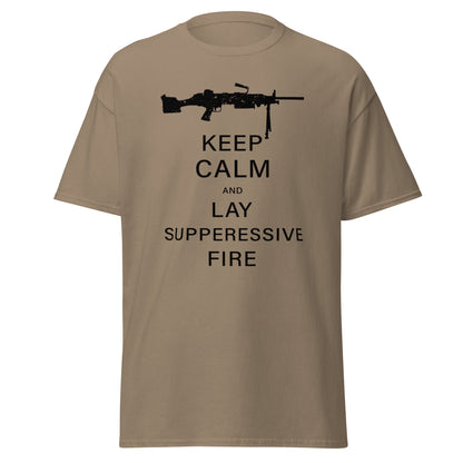 Liberty & Lead Apparel Brown Savana / S Keep Calm - Men's Classic Tee