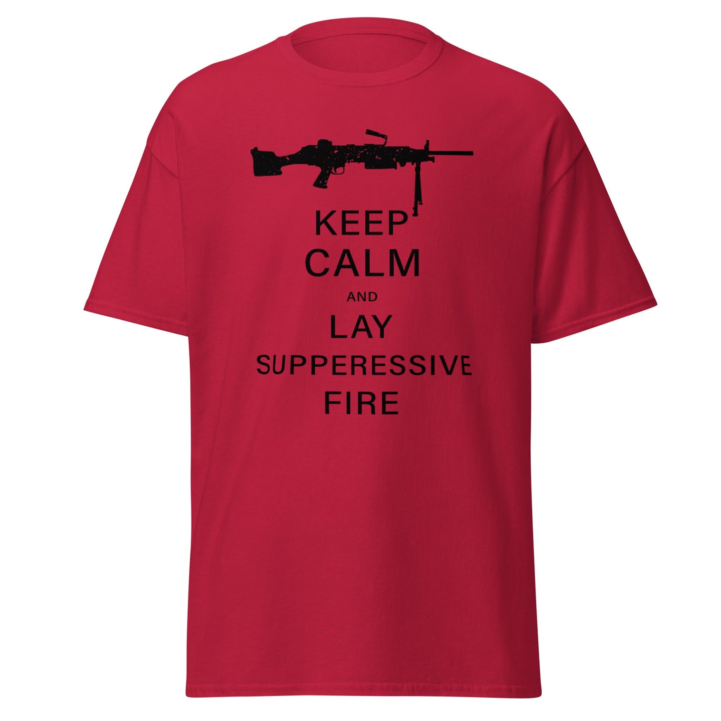 Liberty & Lead Apparel Cardinal / S Keep Calm - Men's Classic Tee