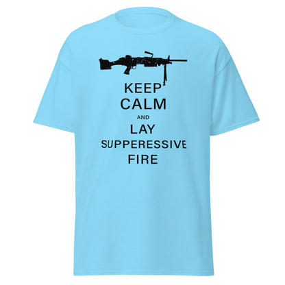 Liberty & Lead Apparel Sky / S Keep Calm - Men's Classic Tee