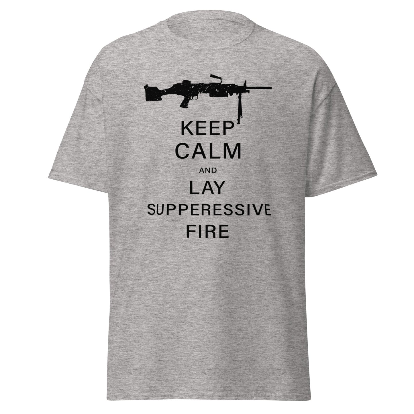 Liberty & Lead Apparel Sport Grey / S Keep Calm - Men's Classic Tee