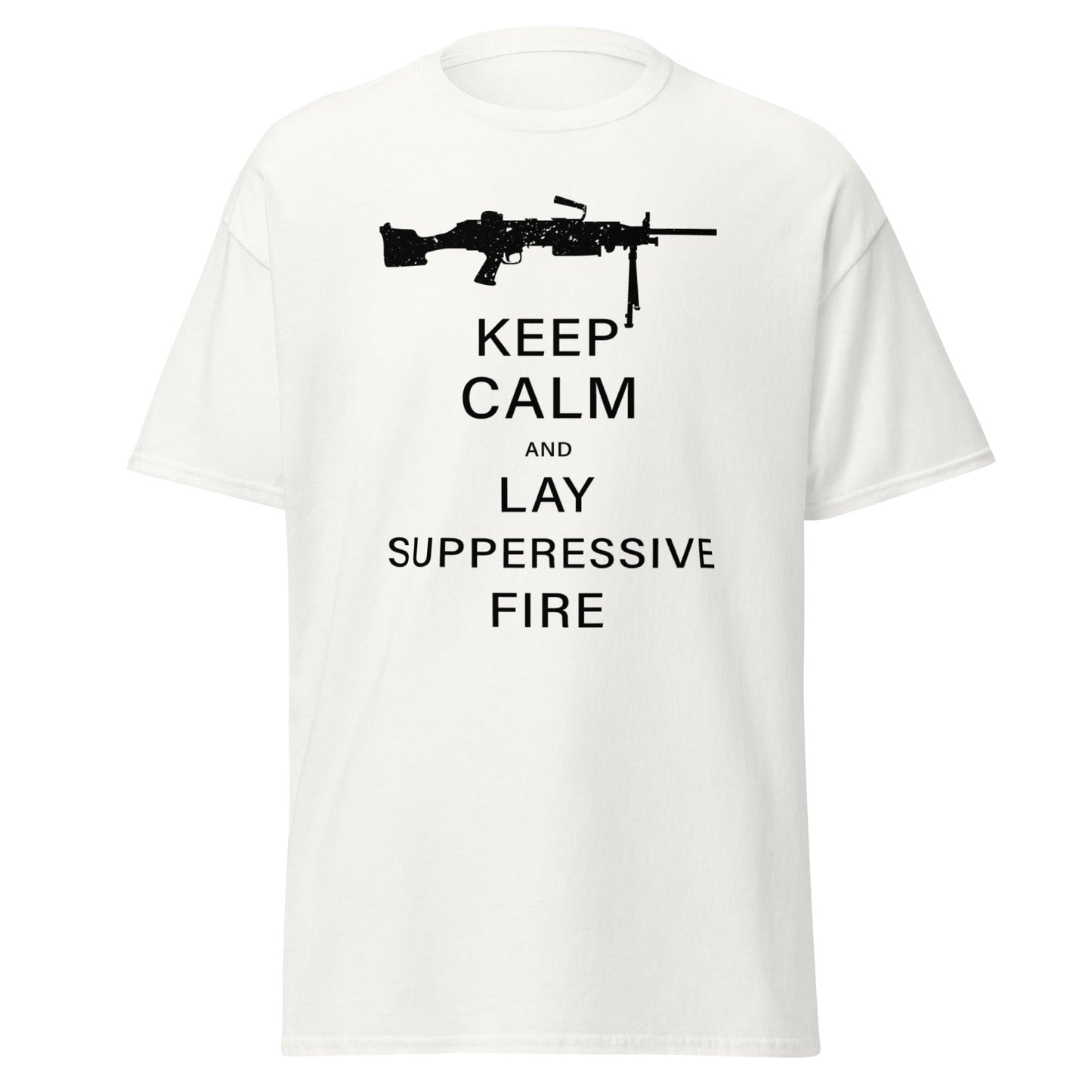 Liberty & Lead Apparel White / S Keep Calm - Men's Classic Tee